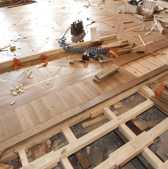 Réalisation de parquet à Paris – chantier PPdP 29